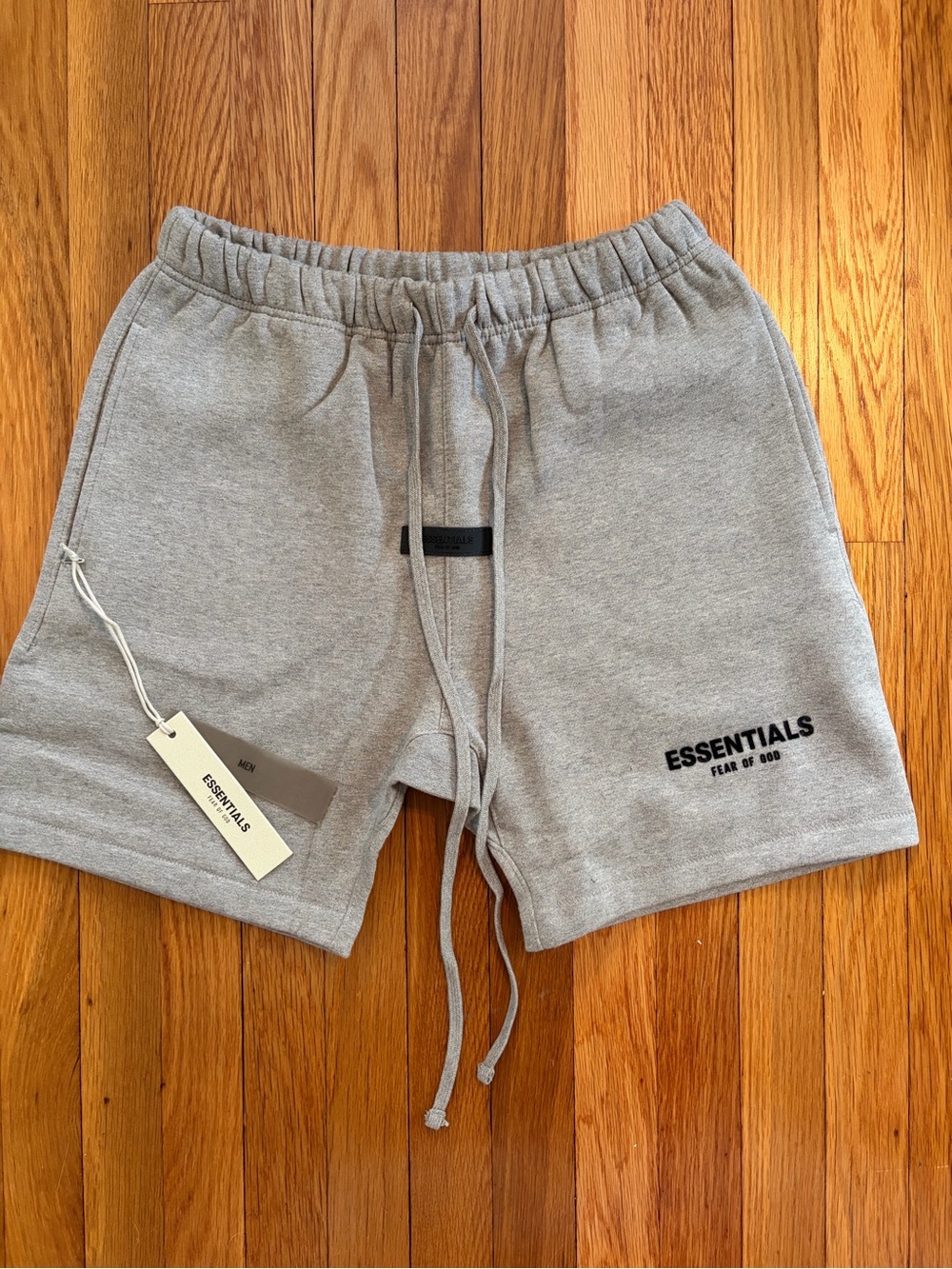 Grey Thick Shorts